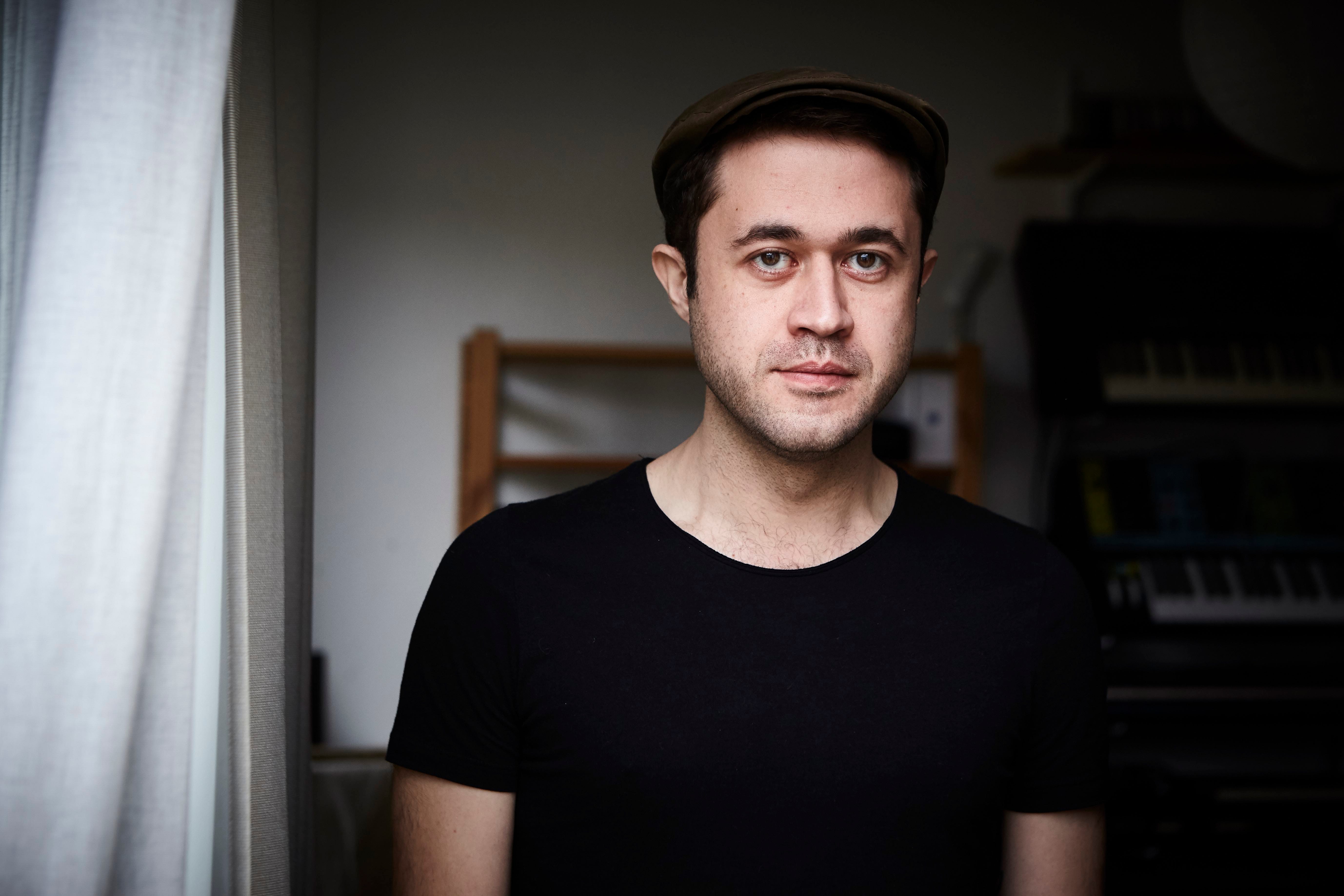 Portrait of musician Ozan Tekin